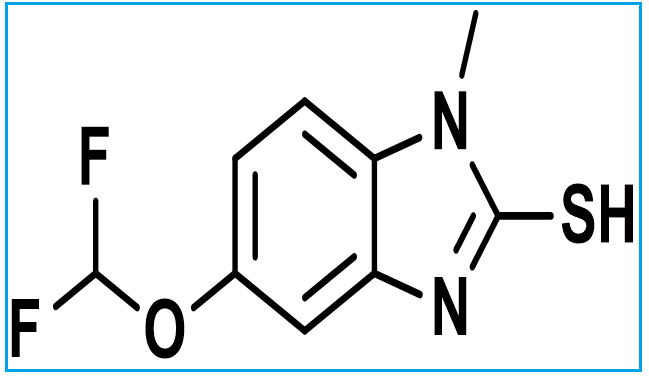 Pantoprazole N-Methyl 5-Difluoromethoxy Thiol Impurity